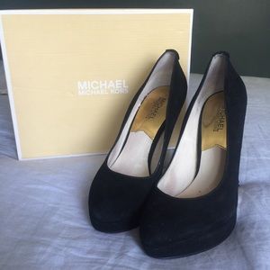 MICHAEL Micheal Kors Suede Heel